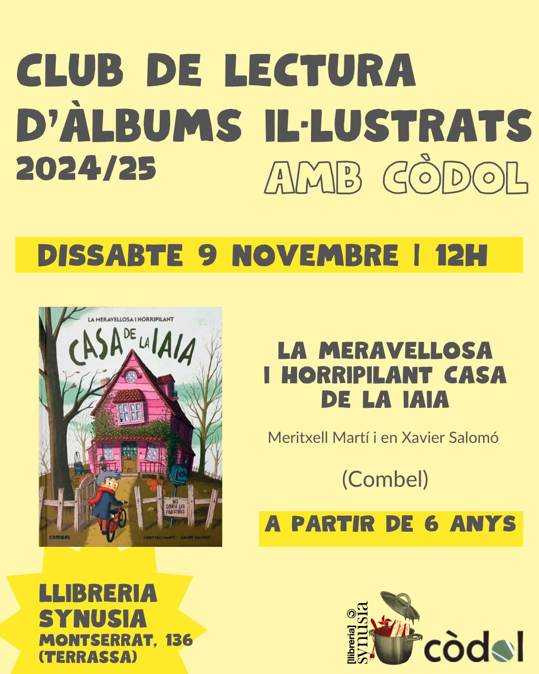 Club de lectura d'albums illustrats 2024/25