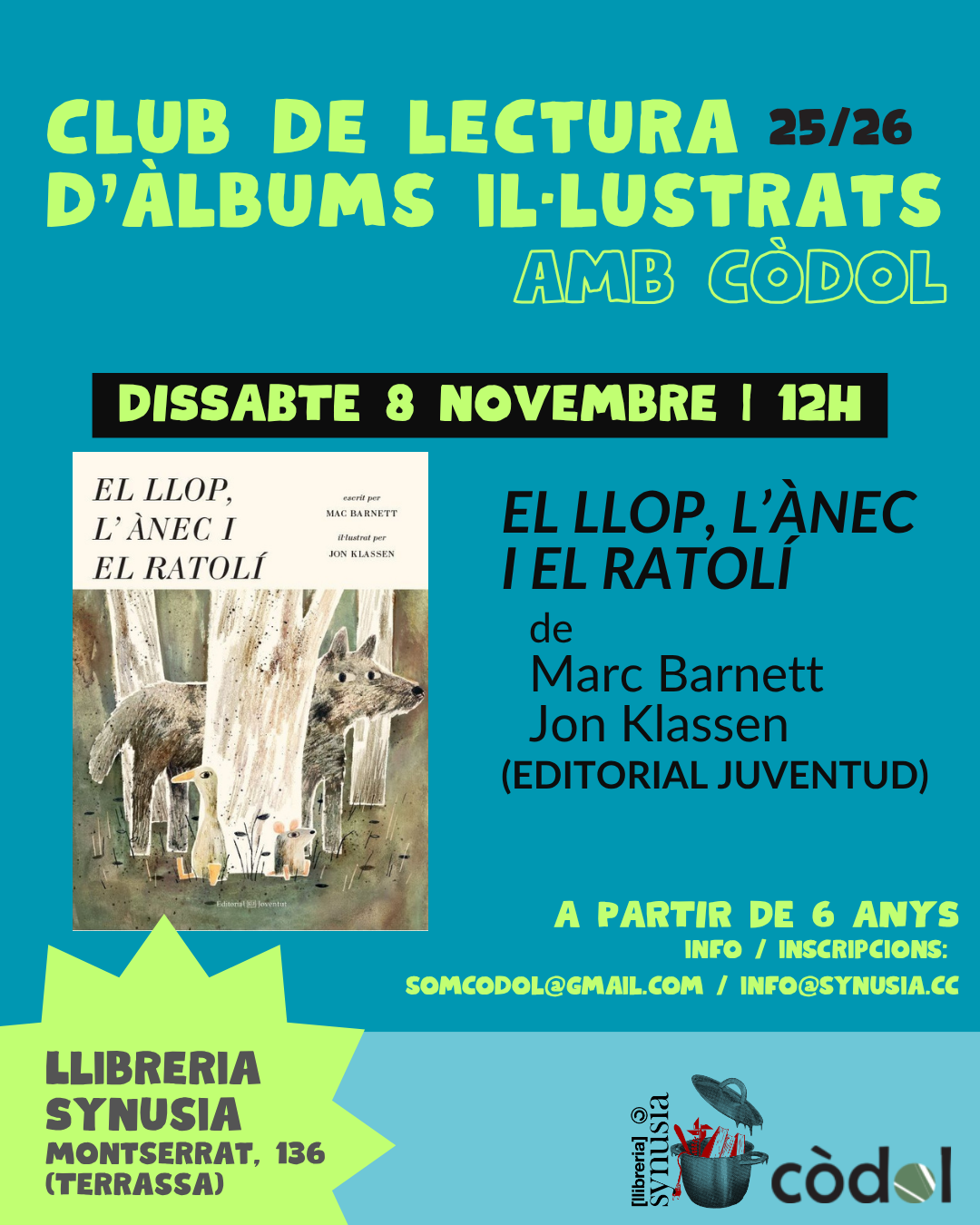 El llop, l'ànec i el ratolí 