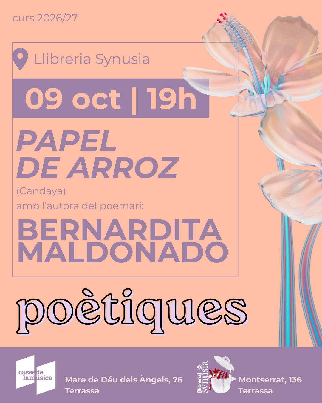 poètiques papel de arroz