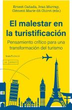 Portada llibre "El malestar en la turistificación"