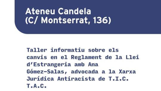 nou reglament d'estrangeria