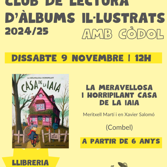 Club de lectura d'albums illustrats 2024/25